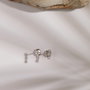 Heliophilia Silver Pendientes de Plata de Ley 925 ELKTY45080